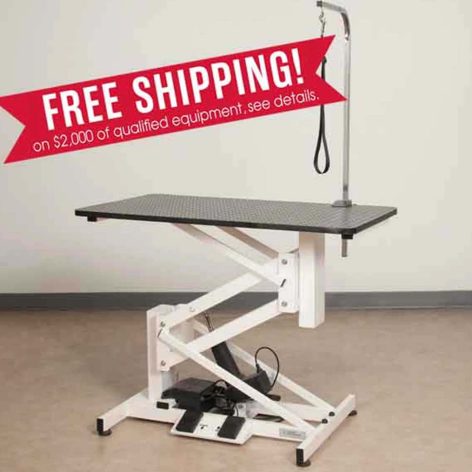 Master Equipment Z-Lift II Electric Dog Grooming Tables