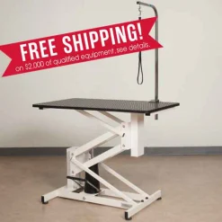 Master Equipment Z-Lift II Hydraulic Dog Grooming Tables
