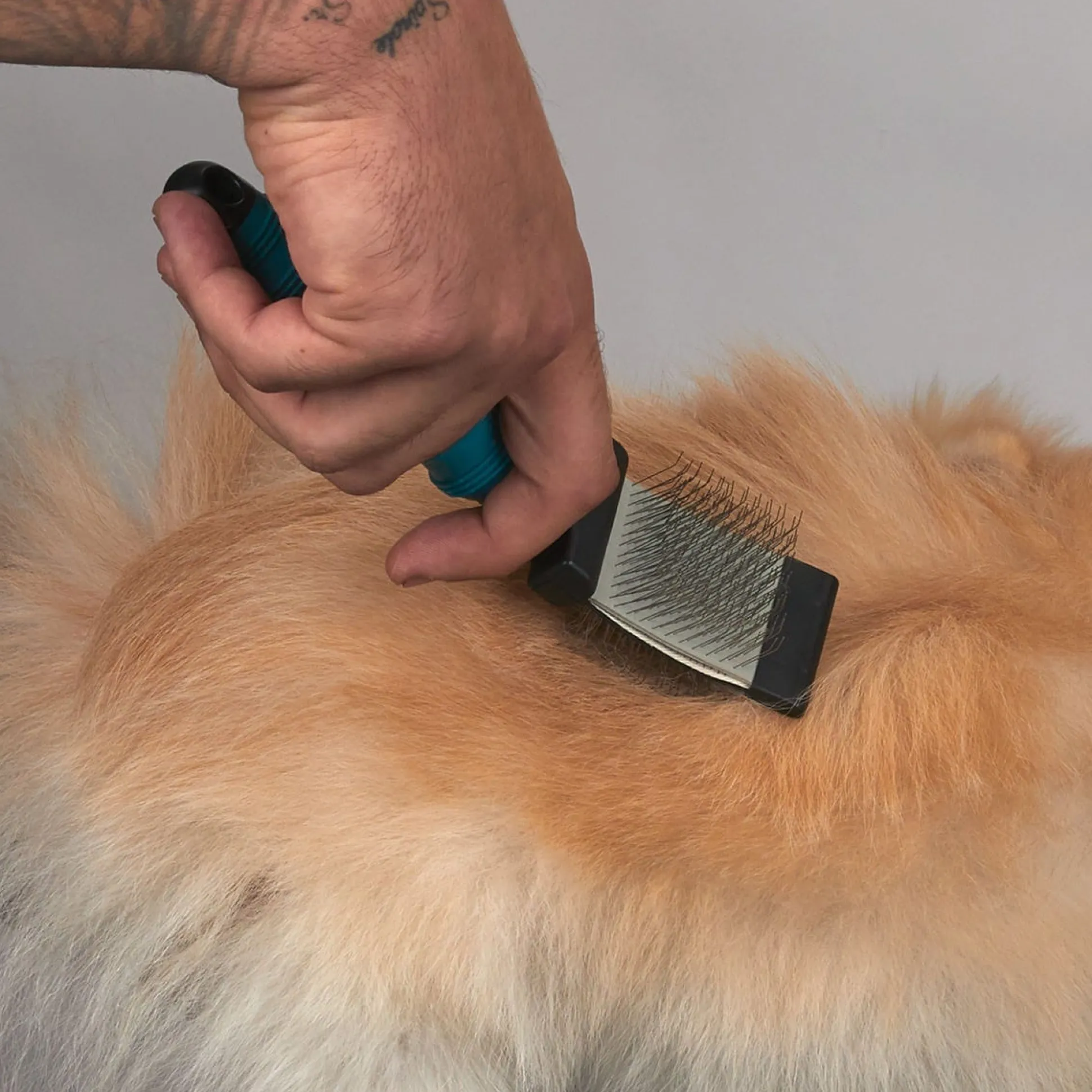 Master Grooming Tools Double-Sided Flexible Slicker Brushes