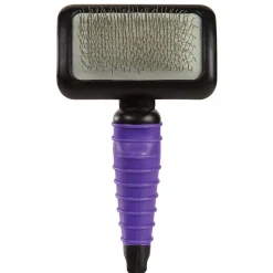 Master Grooming Tools Ergonomic Slicker Brush Med Purple