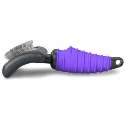 Master Grooming Tools Ergonomic Slicker Brush Med Purple