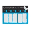 Master Grooming Tools Fur Length Sample Chart for Blades