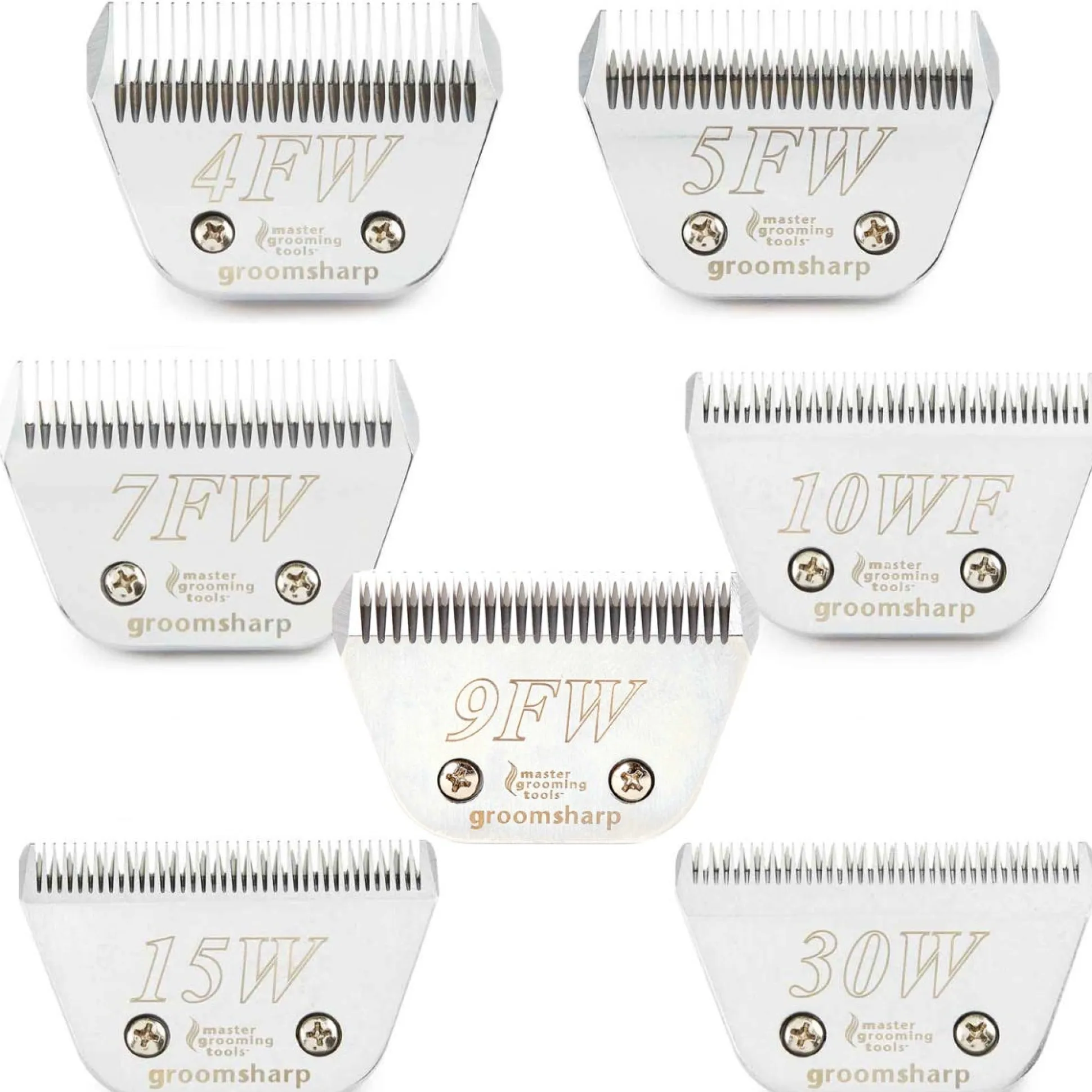 Master Grooming Tools GroomSharp Steel Wide Blades