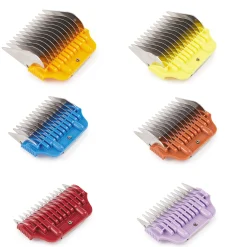 Master Grooming Tools 6-piece Wide Attachment Combs Set