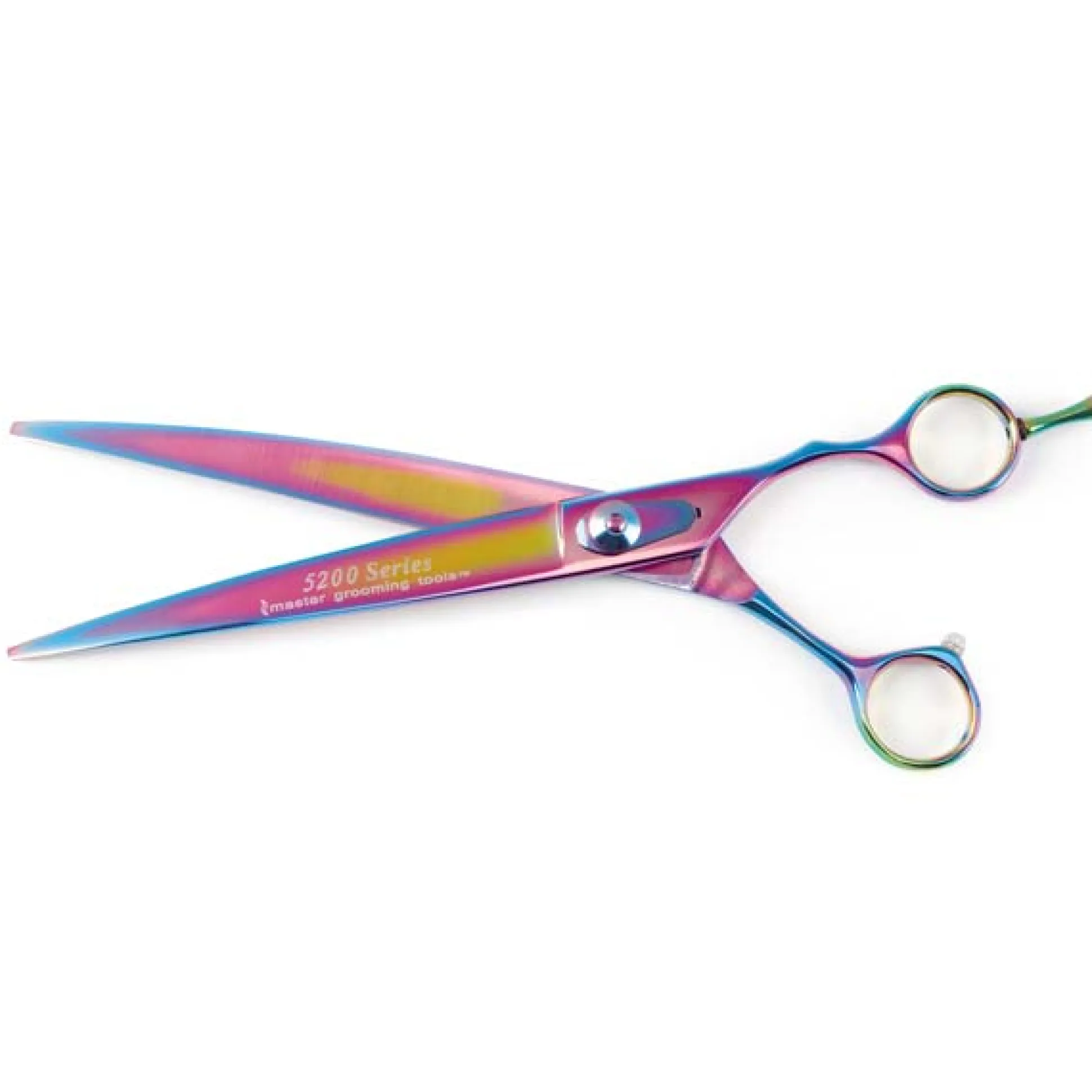 Master Grooming Tools 5200 Rainbow Series Curved Shears