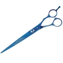 Master Grooming Tools 5200 Series 7.5In Blue Titanium Straight Shears