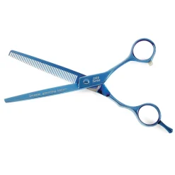 Master Grooming Tools 5200 Series Blue Titanium Thinning Shears