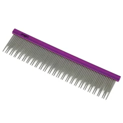 Master Grooming Tools Stainless Steel Short and Long Pin Comb 6.5 inch