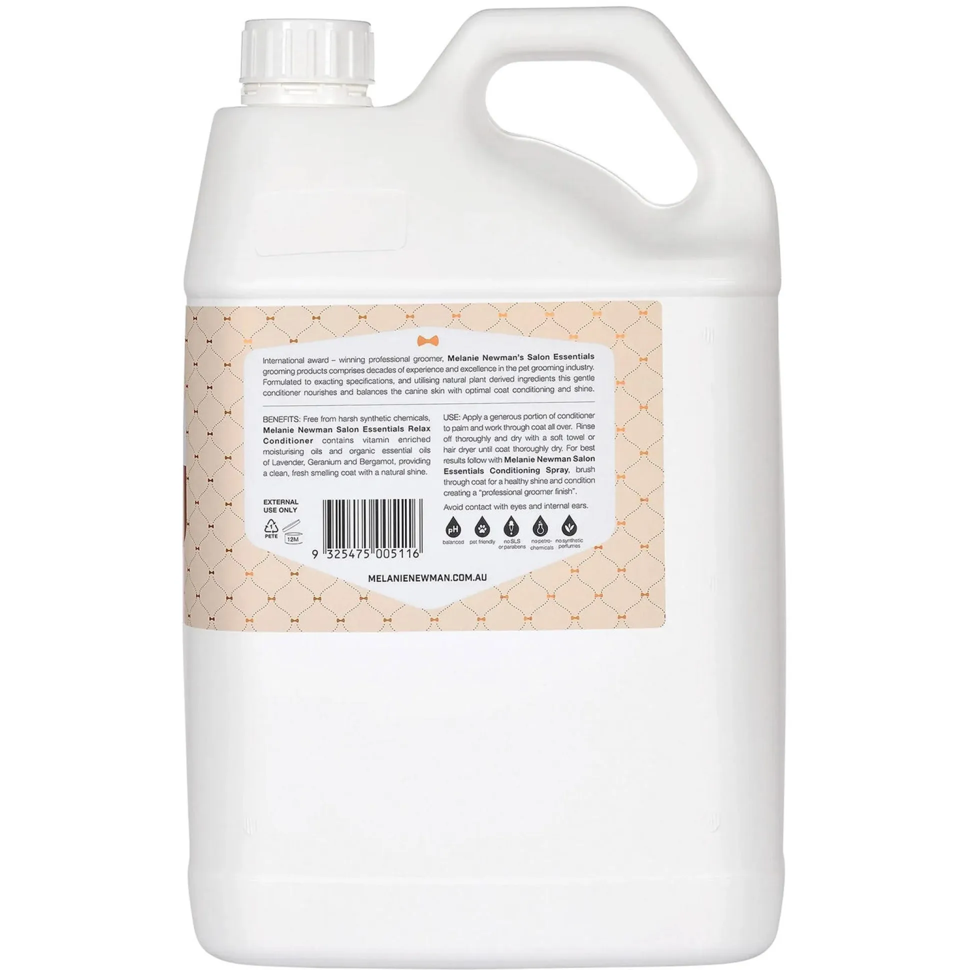 Melanie Newman Dog Grooming Relax Conditioner
