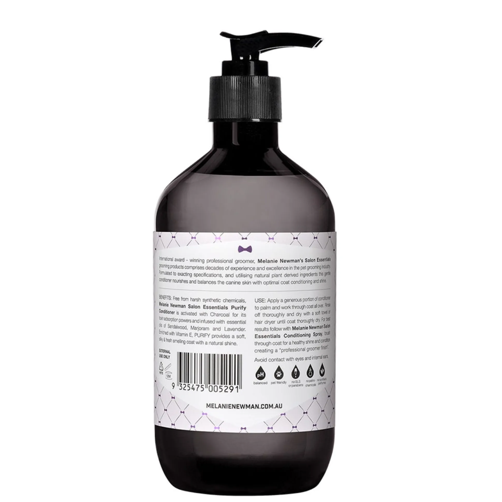 Melanie Newman Purify Dog Grooming Conditioner