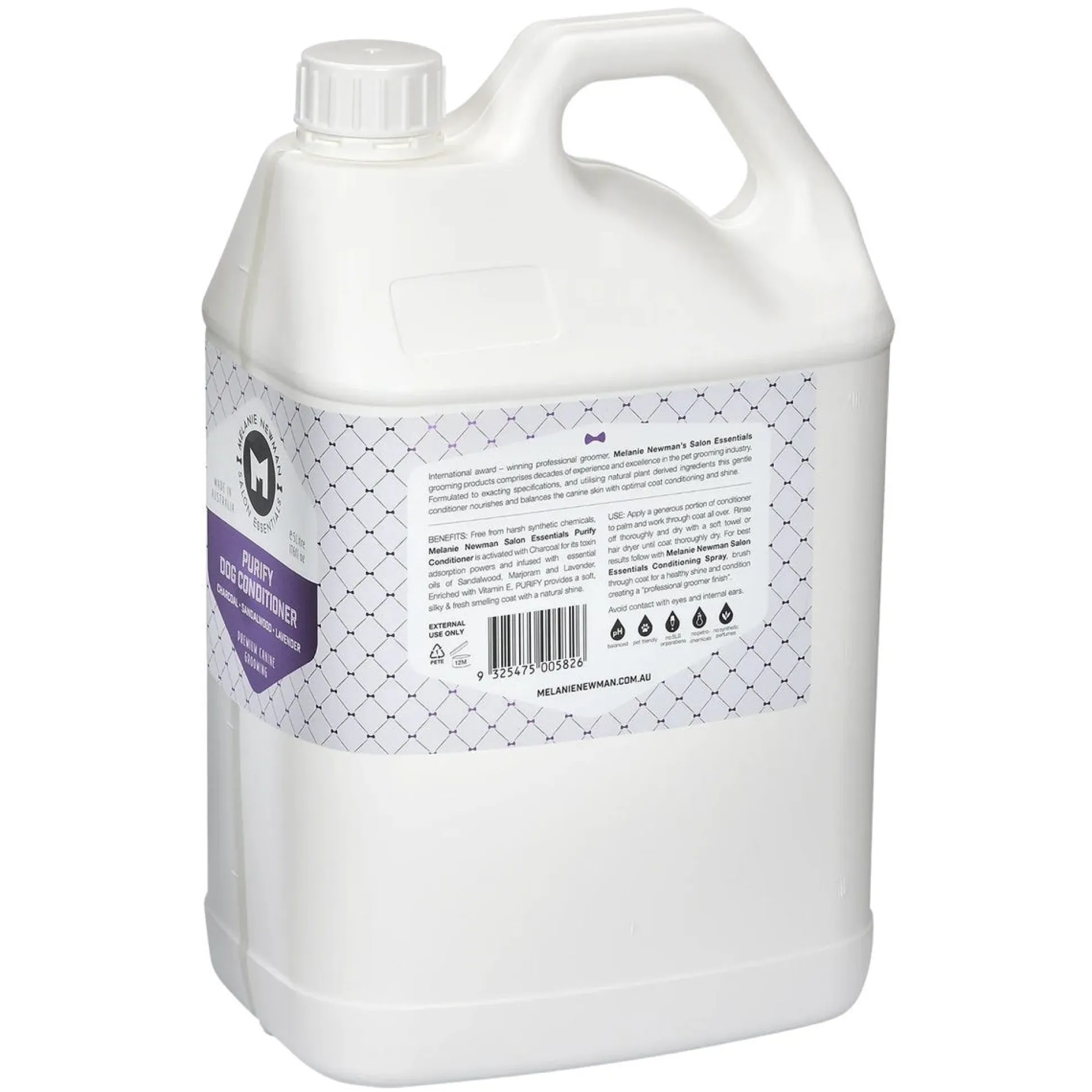 Melanie Newman Purify Dog Grooming Conditioner