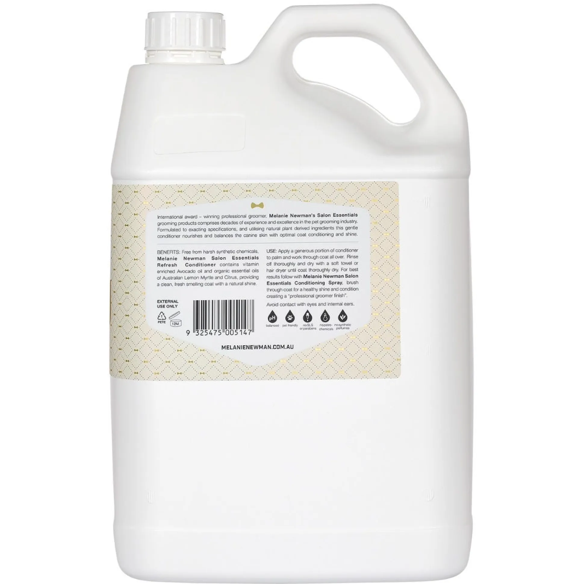 Melanie Newman Refresh Dog Grooming Conditioners
