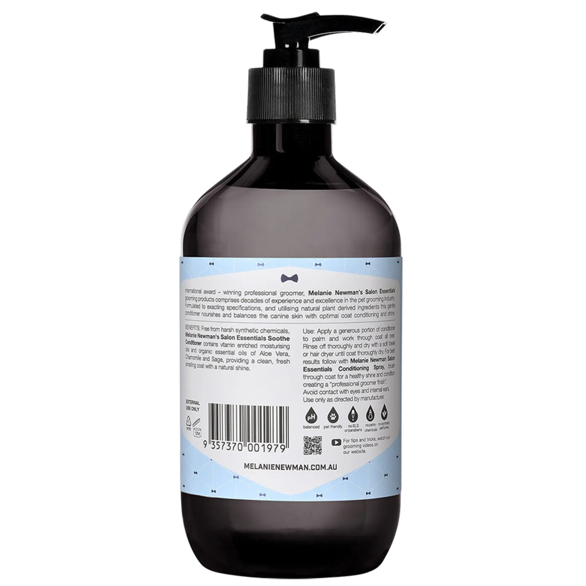Melanie Newman Soothe Dog Grooming Conditioner