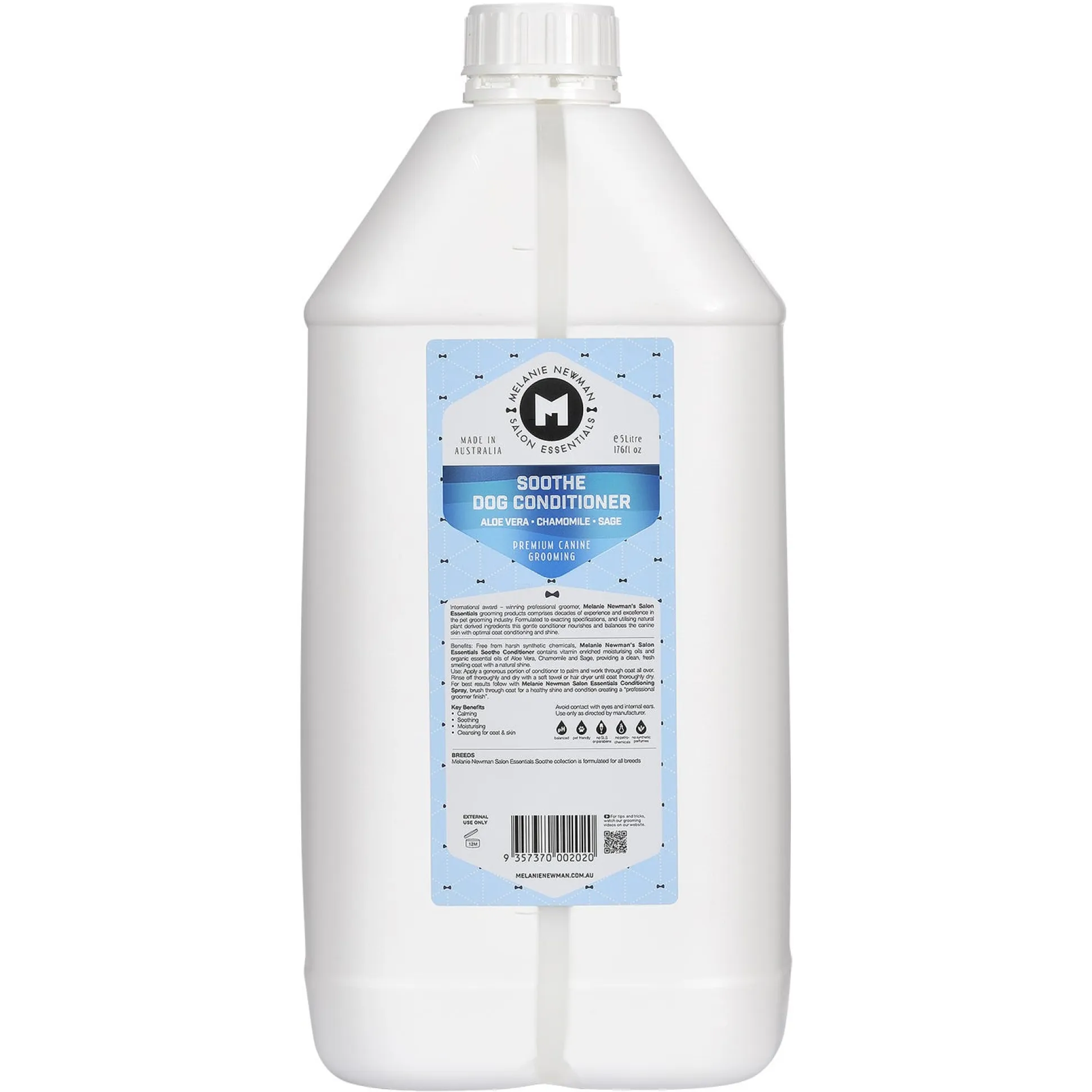 Melanie Newman Soothe Dog Grooming Conditioner
