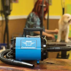Metro Air Force Commander 2-Speed Dog Dryer 4HP Blue
