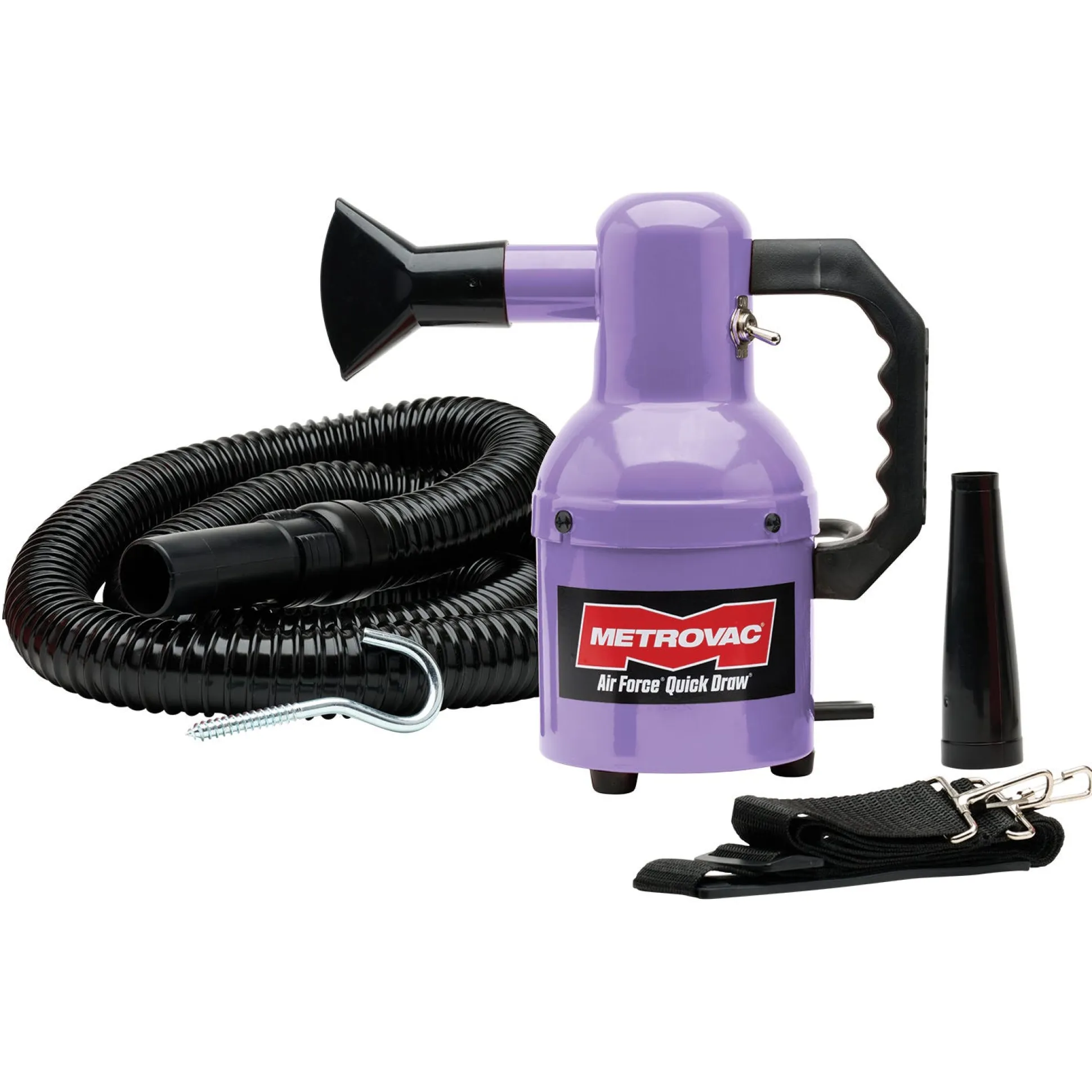 MetroVac Air Force QuickDraw Pet Dryer Purple