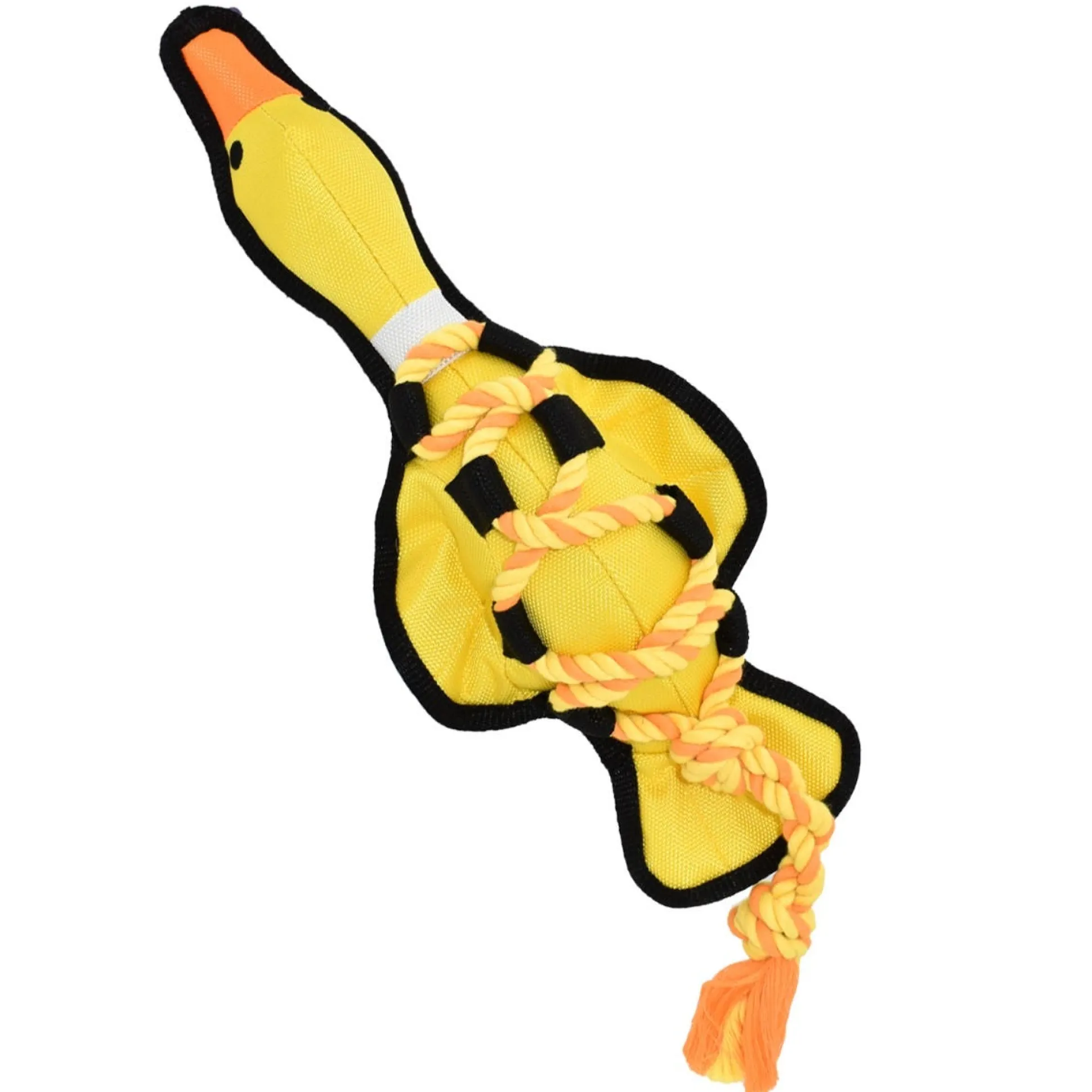 MultiPet Cross-Ropes Duck Asst Toy