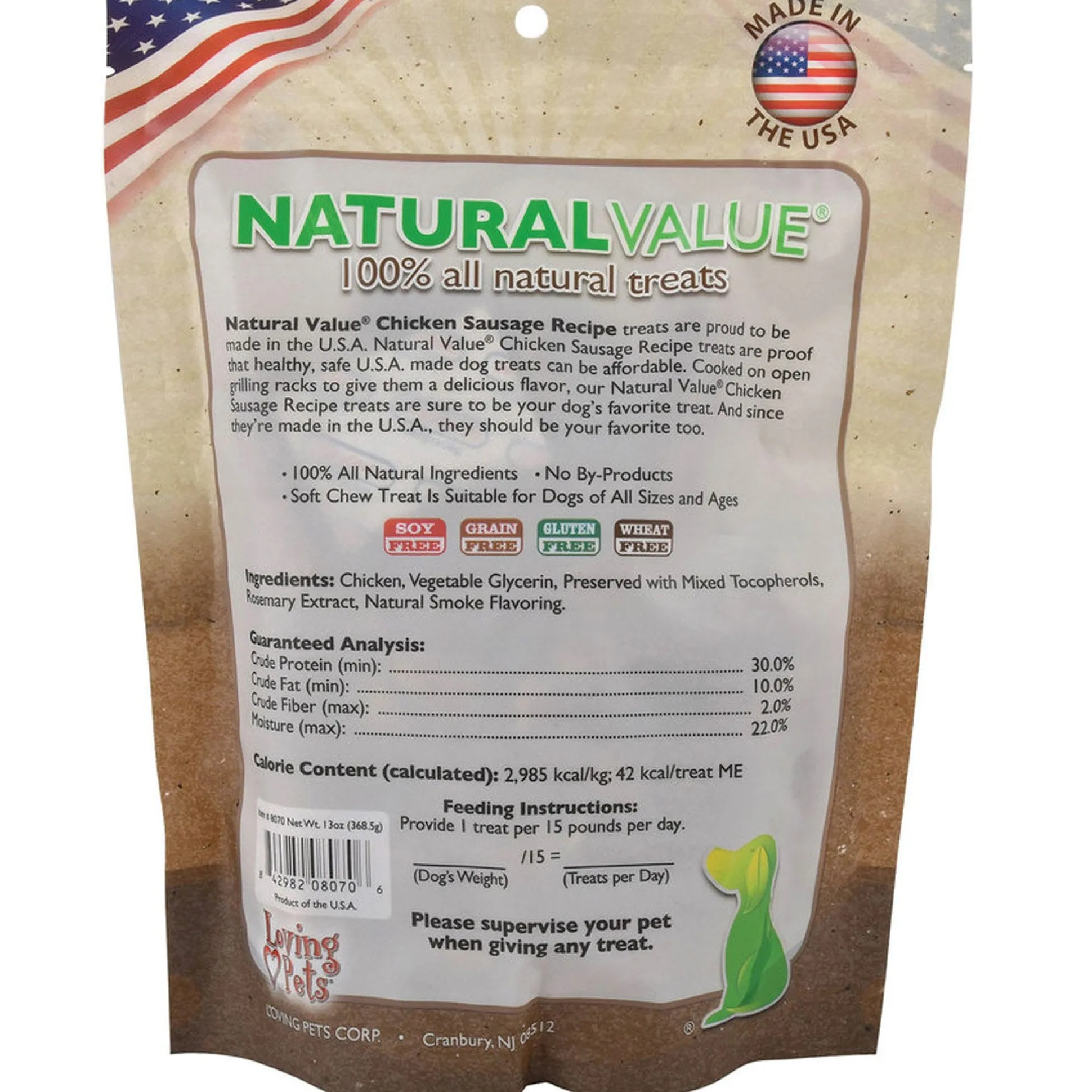 Natural Value Sausage Recipe Treats