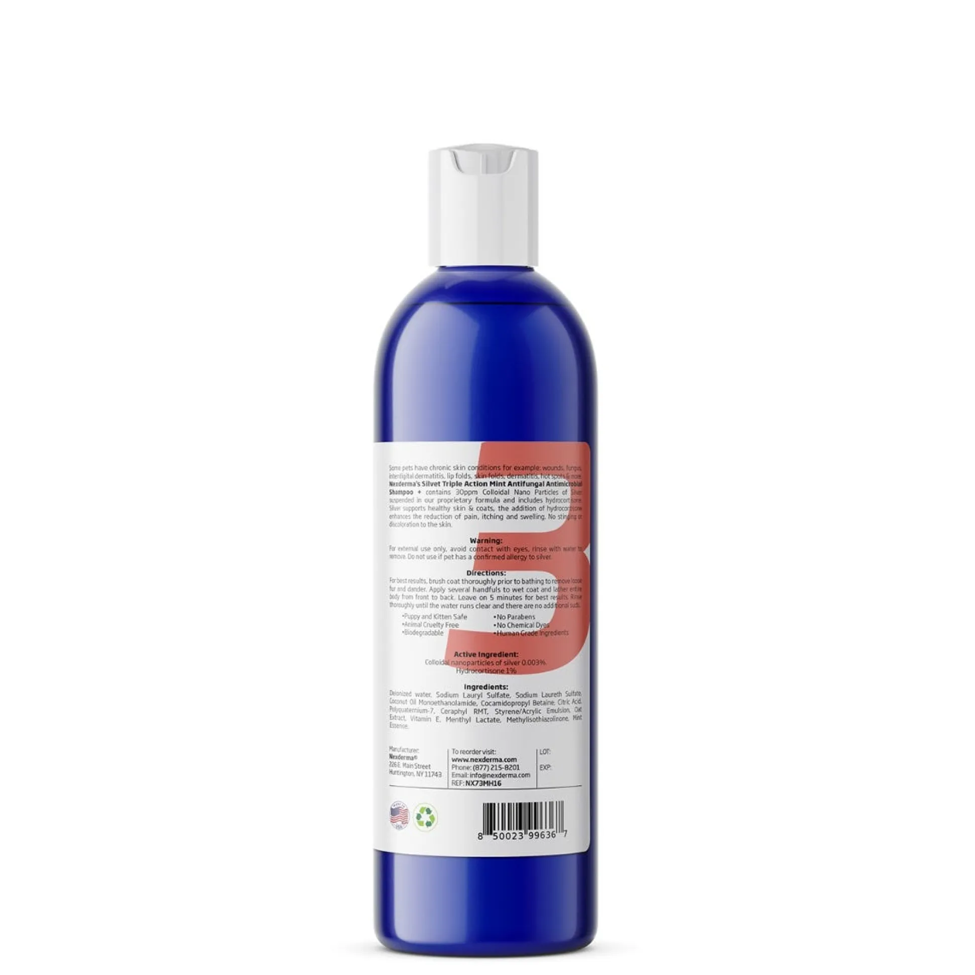 Nexderma Silvet Hydrocortisone Dog Grooming Shampoos