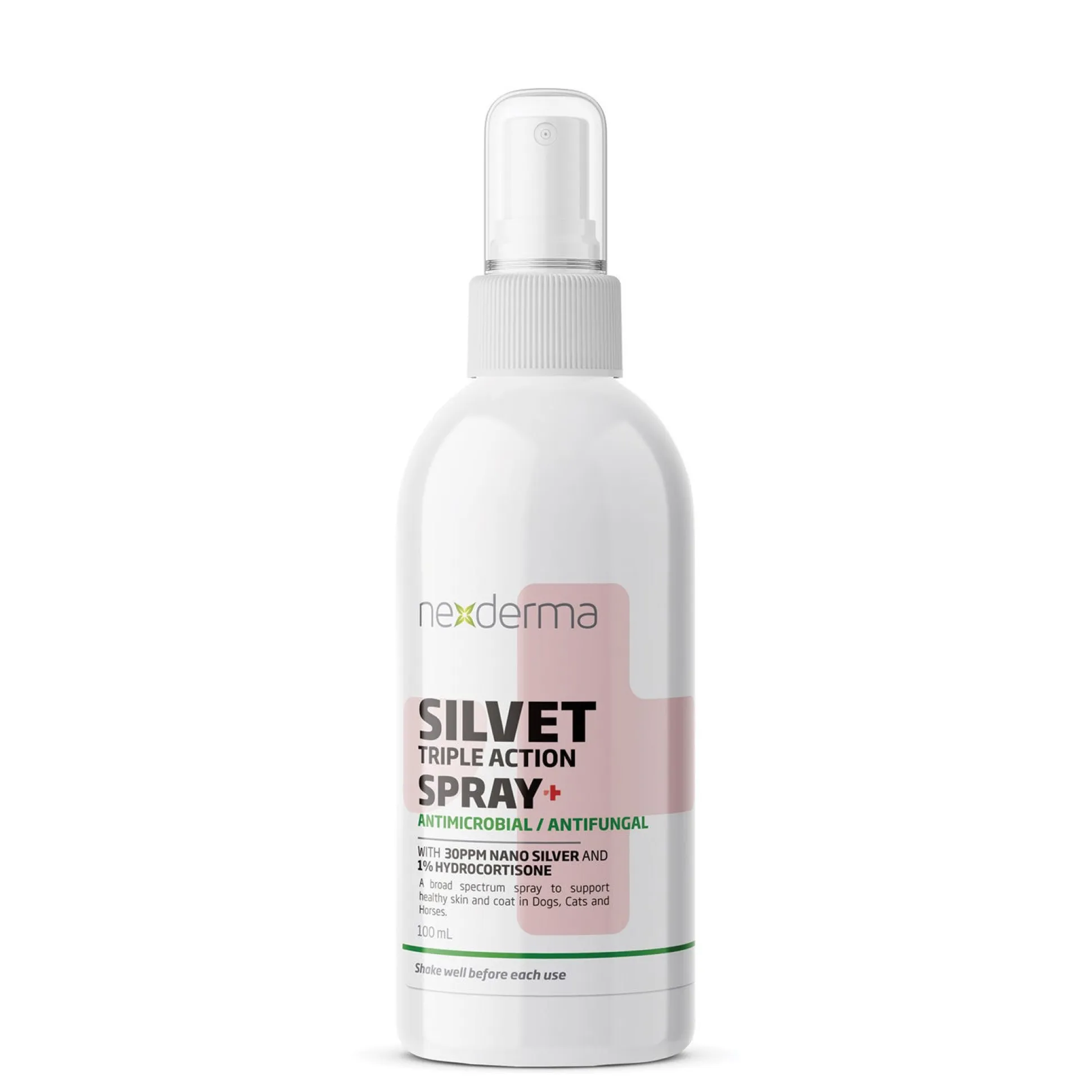 Nexderma Silvet Hydrocortisone Spray 4oz