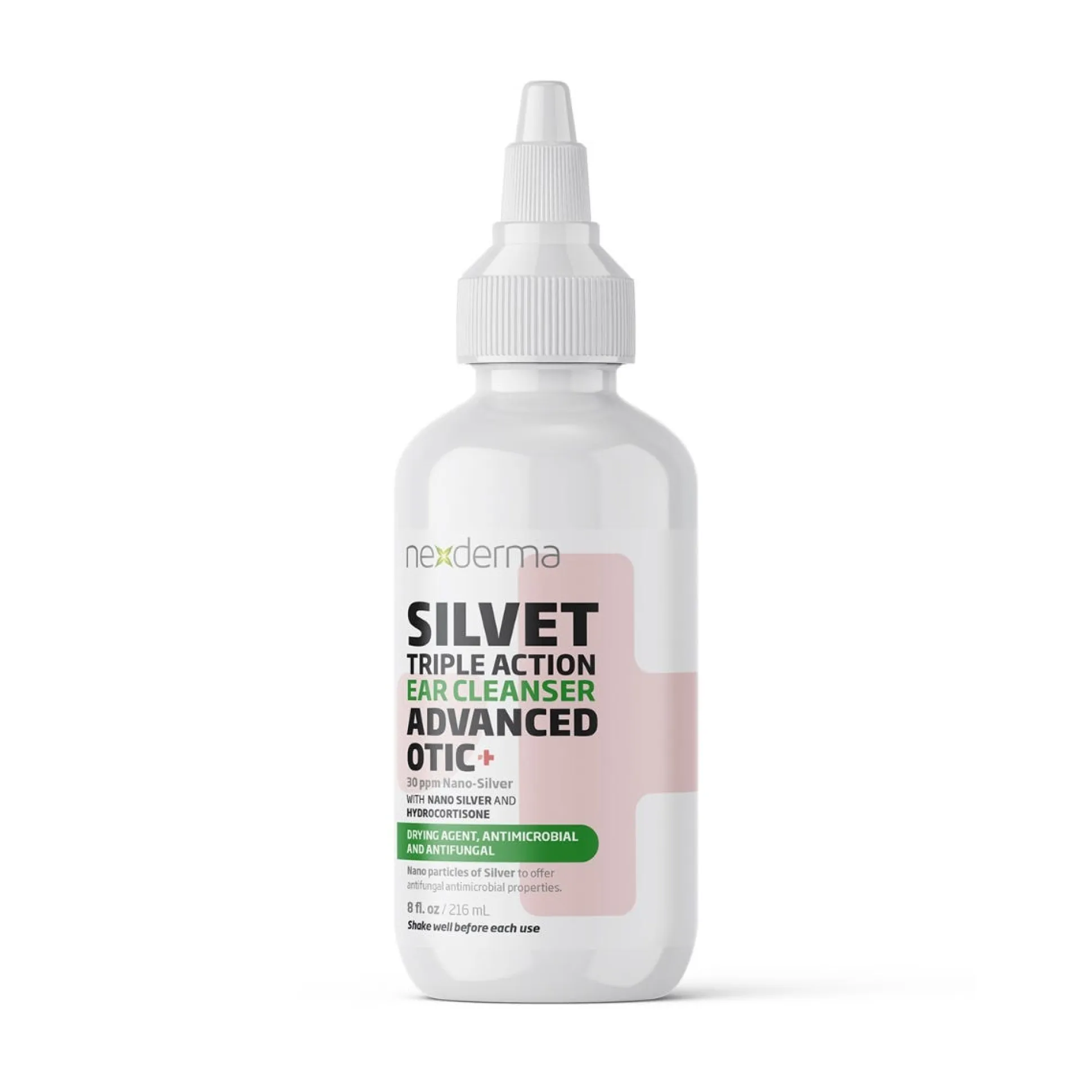 Nexderma Silvet Otic Hydrocortisone Ear Cleaner