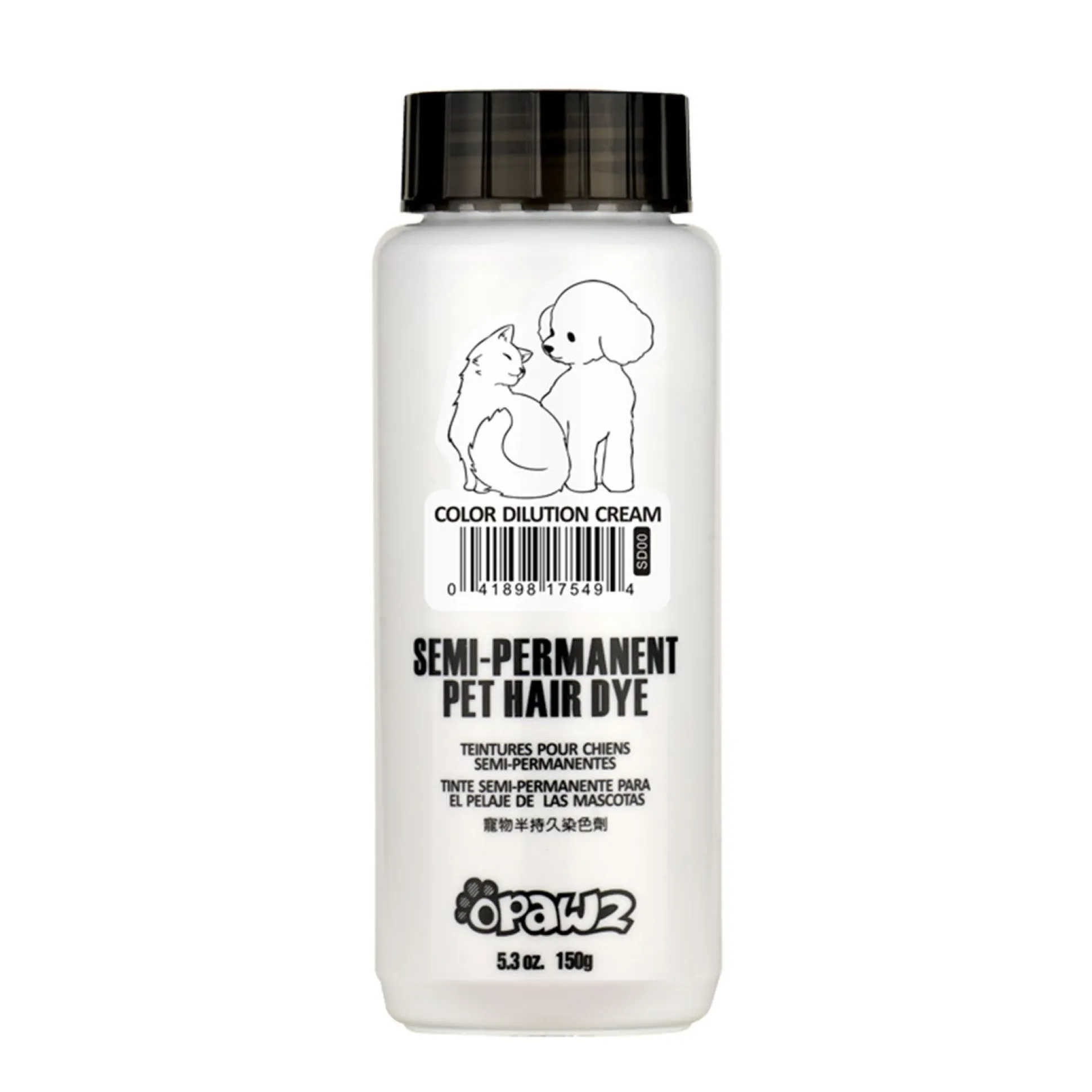 OPAWZ Semi-Permanent Hair Dye Dilution Cream 5.3 oz