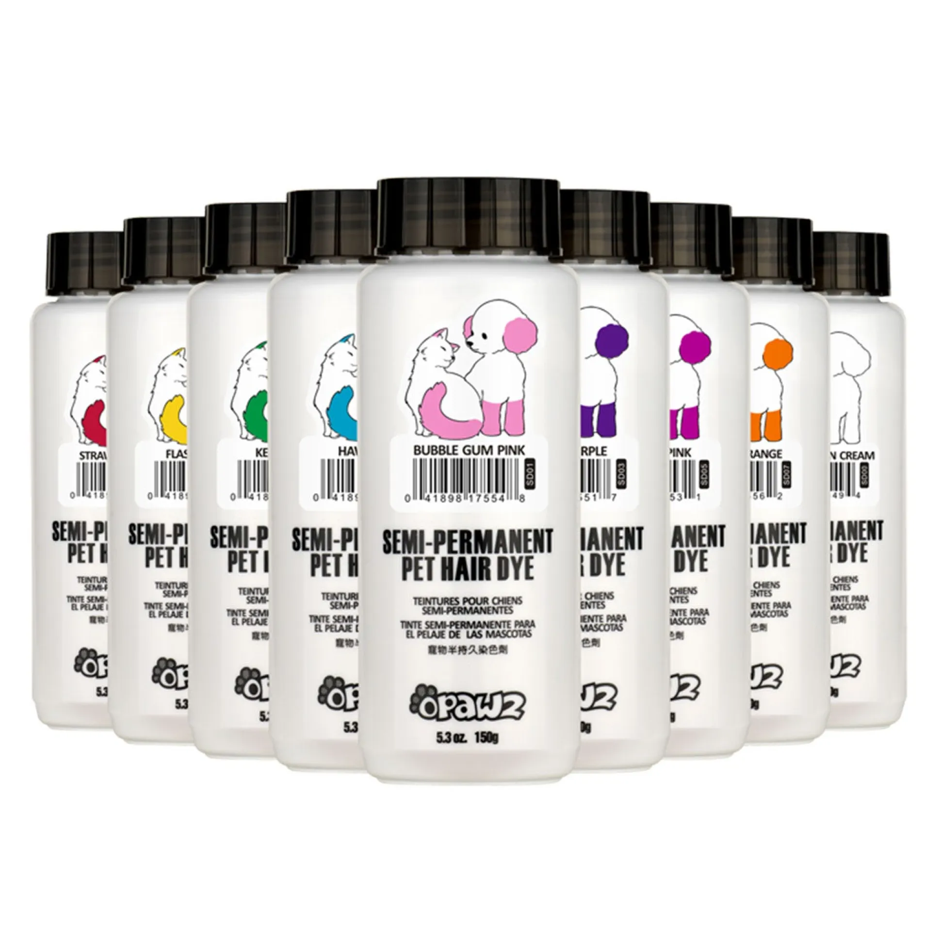 OPAWZ Semi-Permanent Pet Hair Dyes