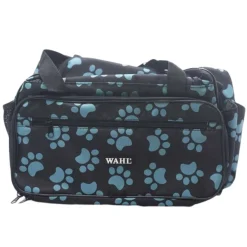 Paw Print Travel Tote Bag Turquoise