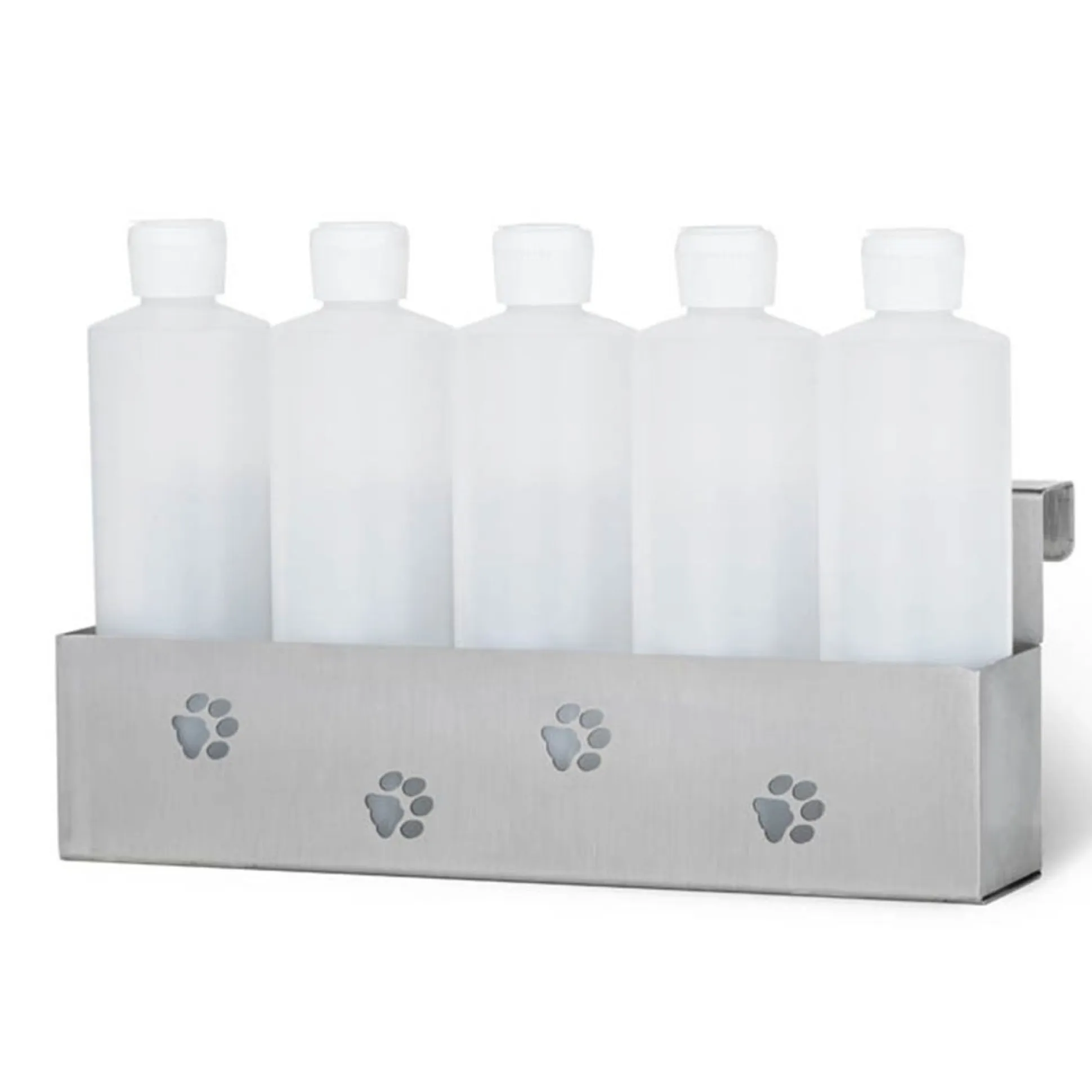 PetLift 5 Bottle Stainless Steel Holder