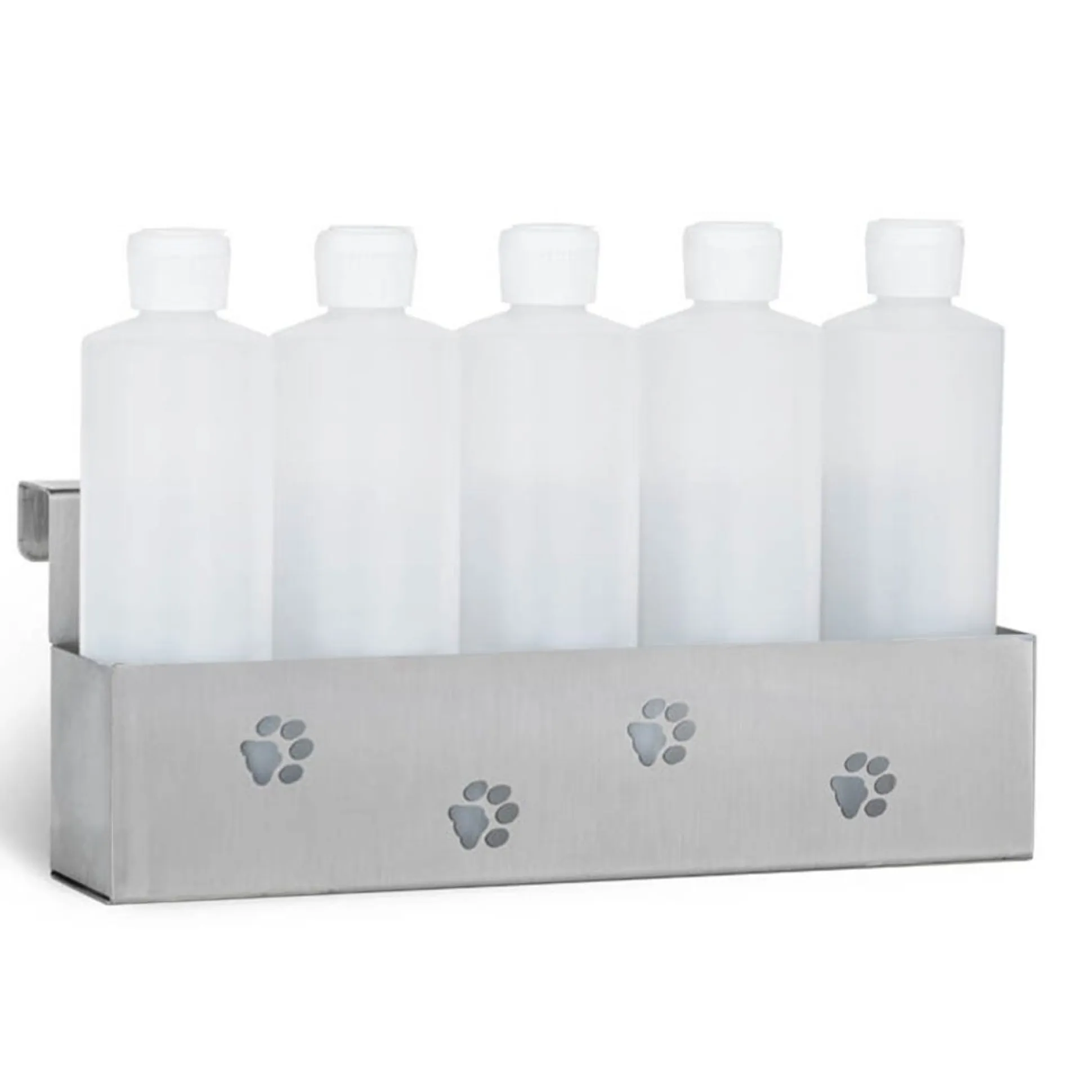 PetLift 5 Bottle Stainless Steel Holder