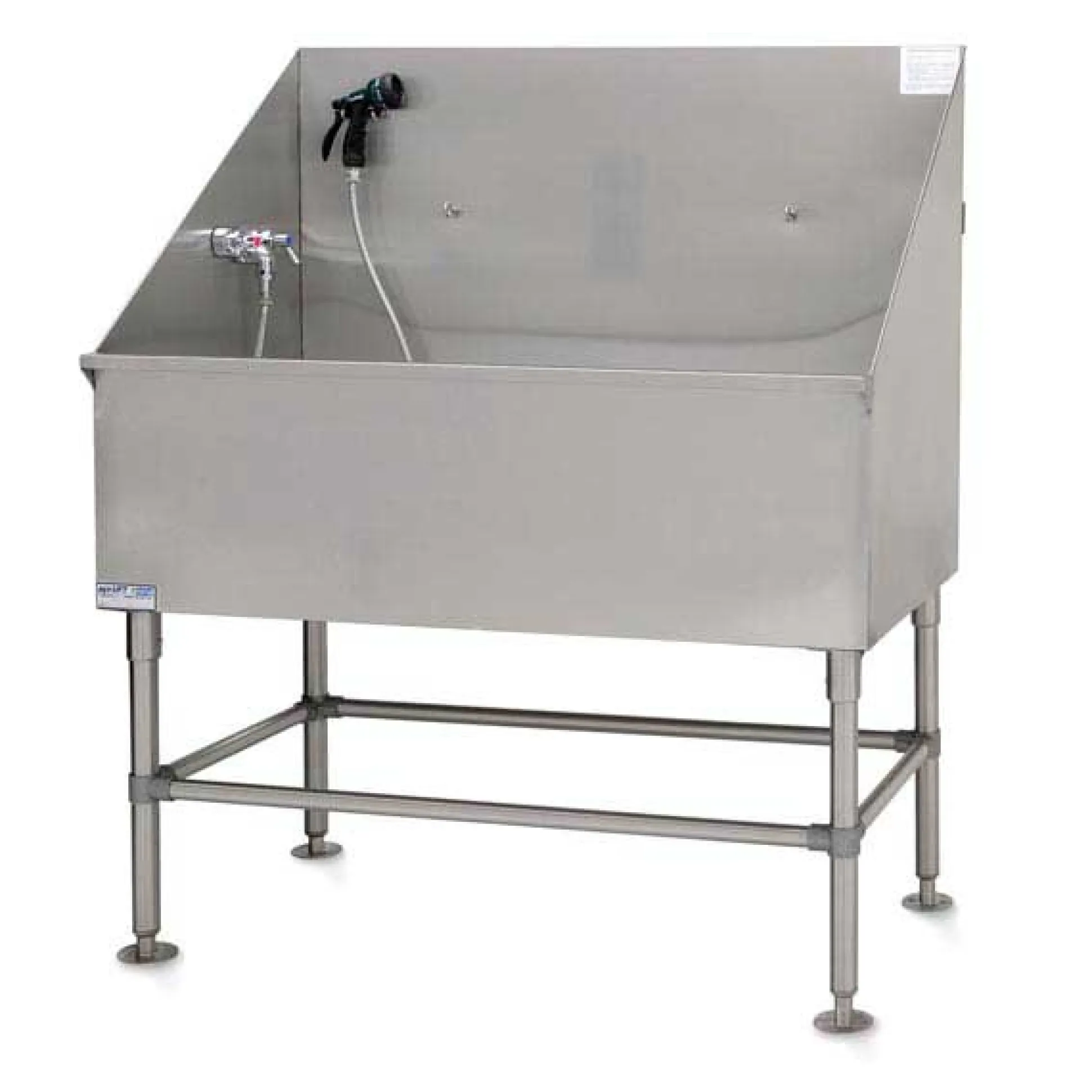 PetLift Stainless Steel Indoor and Outdoor Dog Grooming Tub