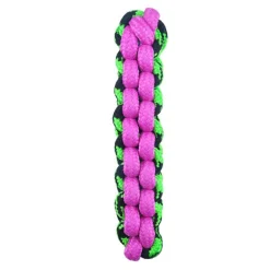 Pet Park Blvd Paracord Rope Fetch Stick Pink
