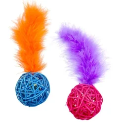 Pet Park Blvd Wicker Ball Toys