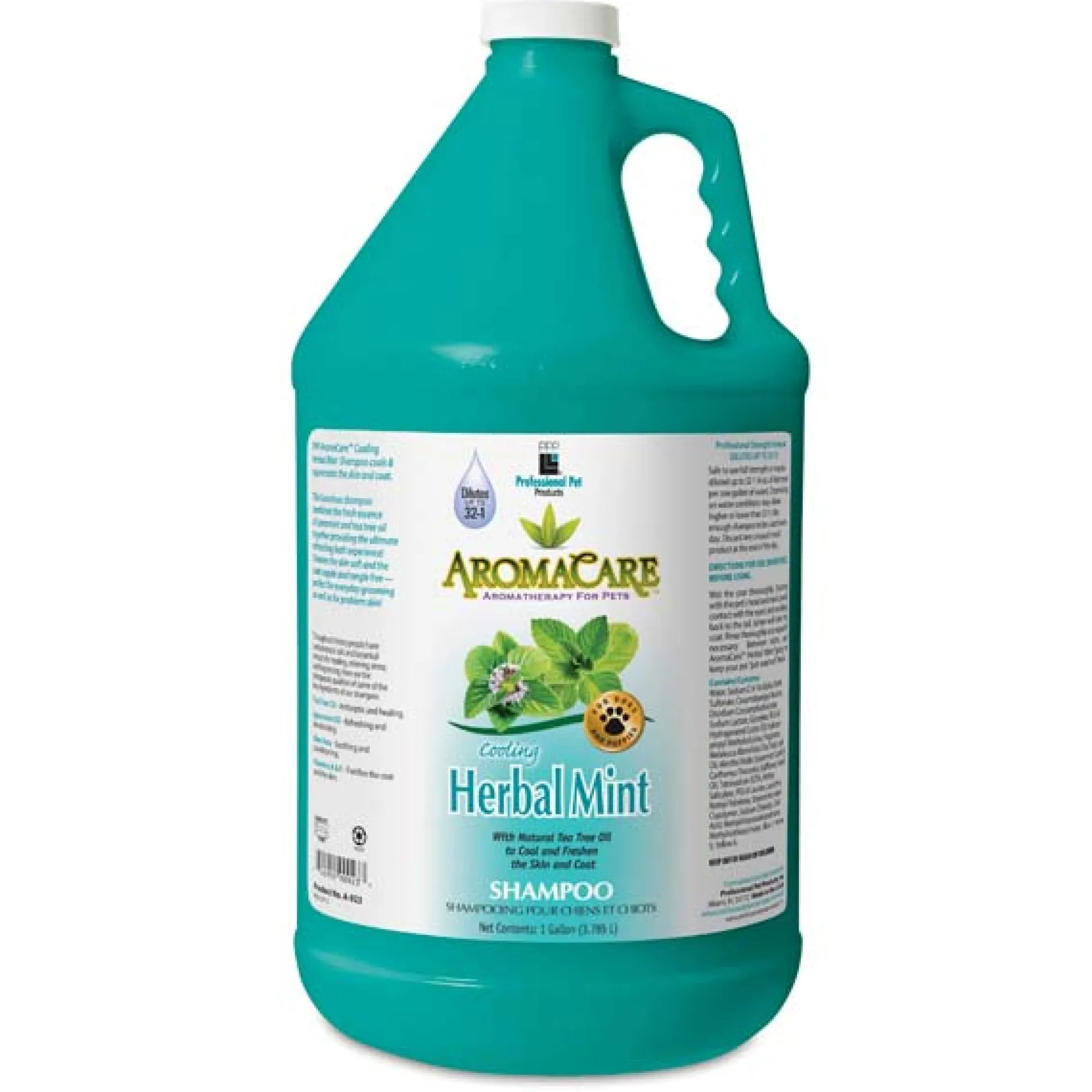 PPP AromaCare Cooling Herbal Mint Dog Grooming Shampoo