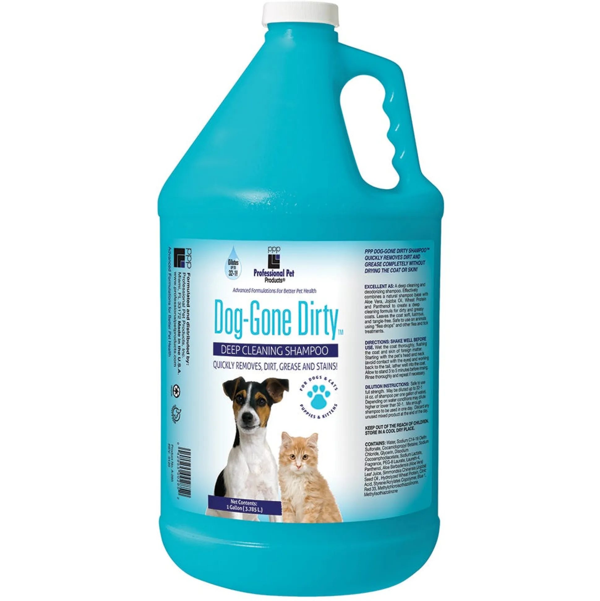 PPP DogGone Dirty Dog Grooming Shampoo Gal