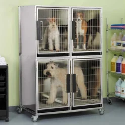 ProSelect Modular Dog Kennel Cages Stainless Steel