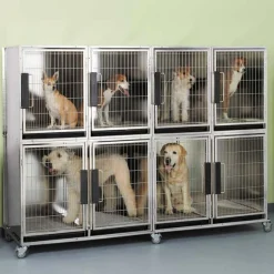 ProSelect Modular Dog Kennel Cages Stainless Steel
