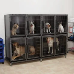 ProSelect Modular Kennel Cage Banks Powder Coated