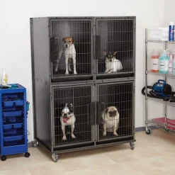 ProSelect Modular Kennel Cage Banks Powder Coated