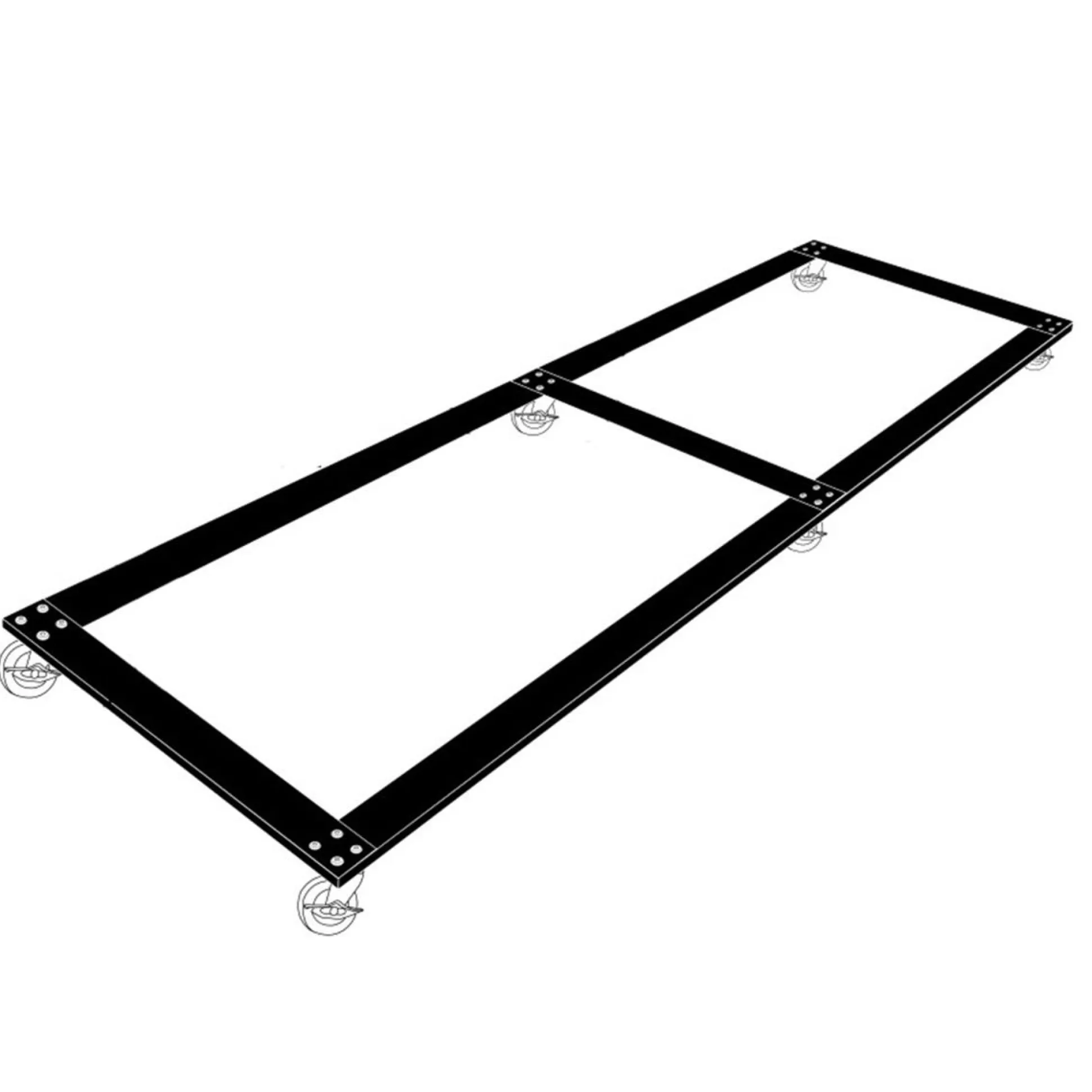 ProSelect Modular Kennel Cage Base with Wheels