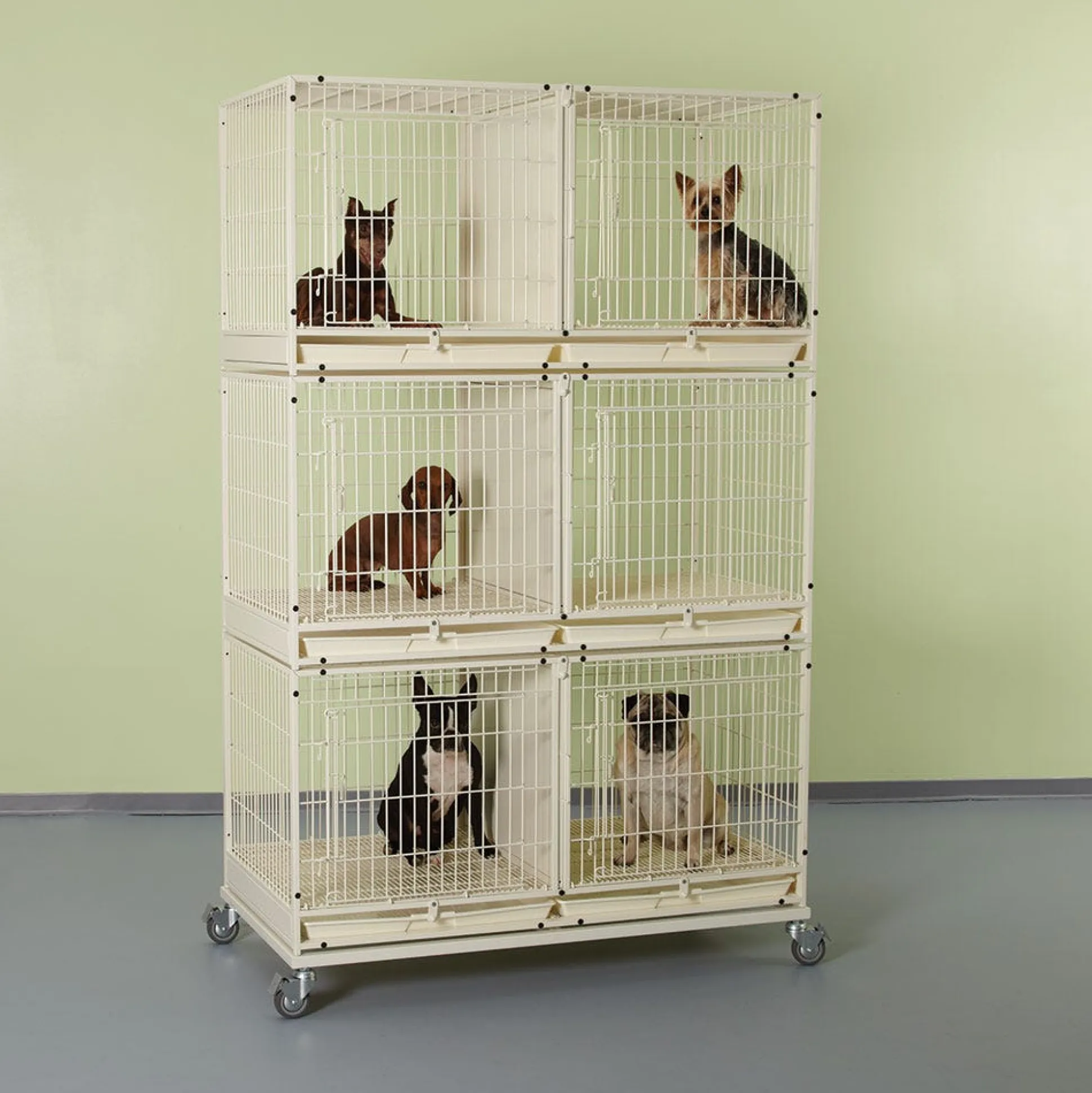 ProSelect Modular 3-Tier Cage Bank Kit