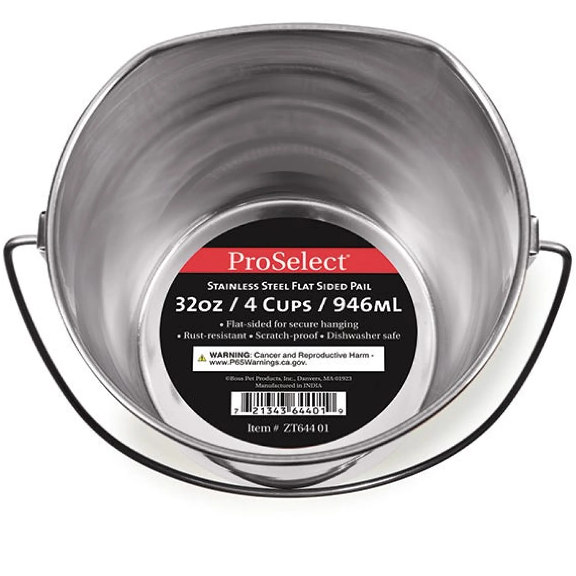 ProSelect Stainless Steel Flat-Sided Pails
