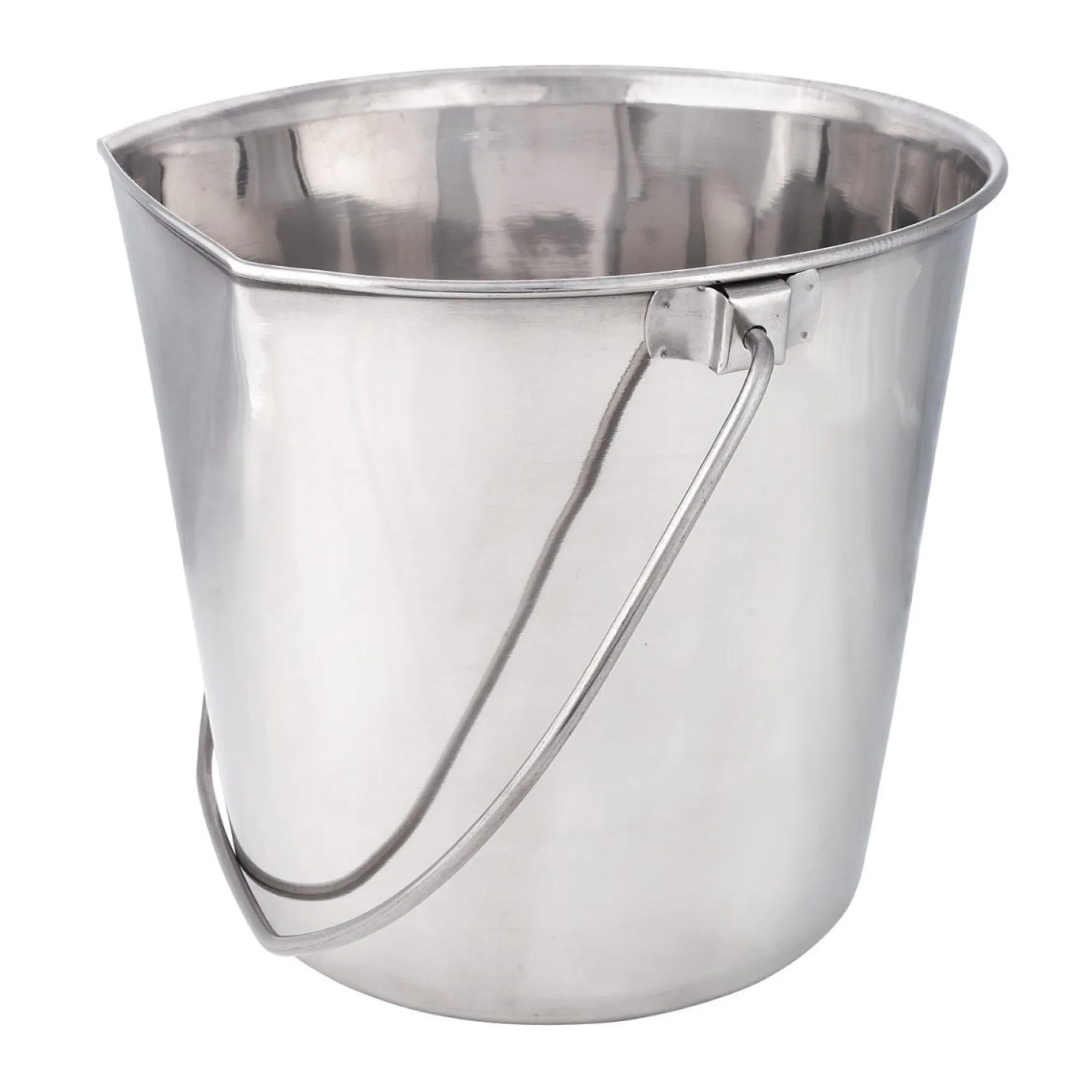 ProSelect Stainless Steel Flat-Sided Pails