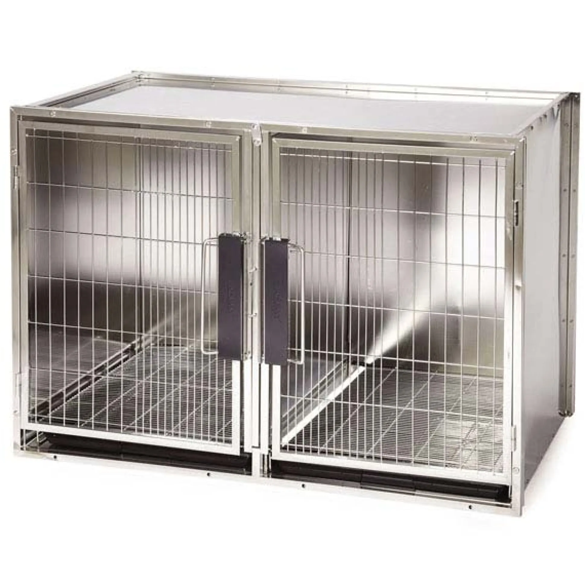 ProSelect Stainless Steel Modular Dog Kennel Cage