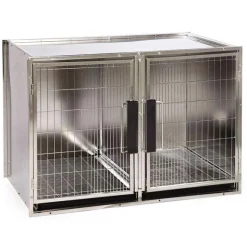 ProSelect Stainless Steel Modular Dog Kennel Cage