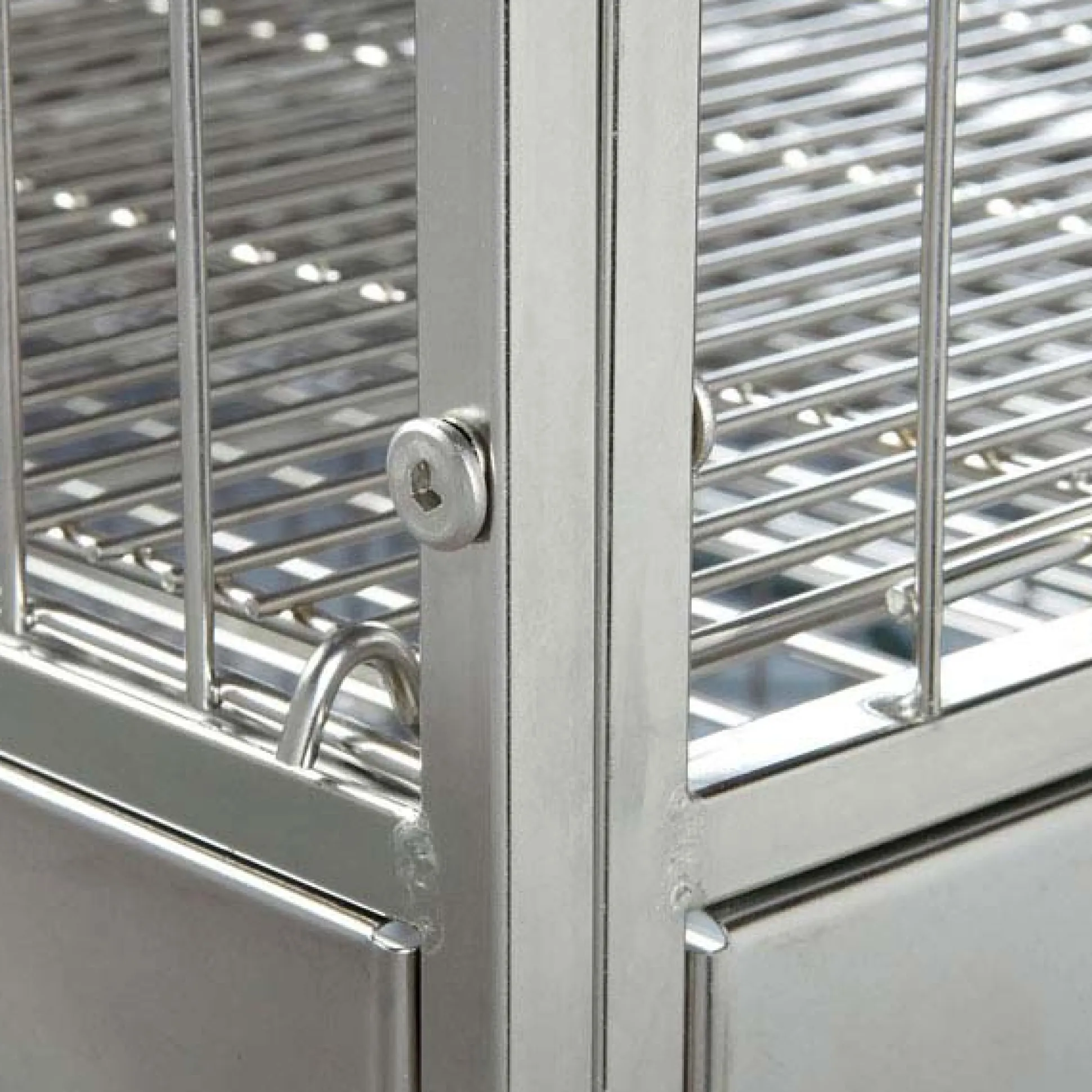 ProSelect Stainless Steel Modular Dog Kennel Cage