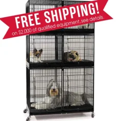 ProSelect 3-Unit Modular Cage Bank, X-Tall