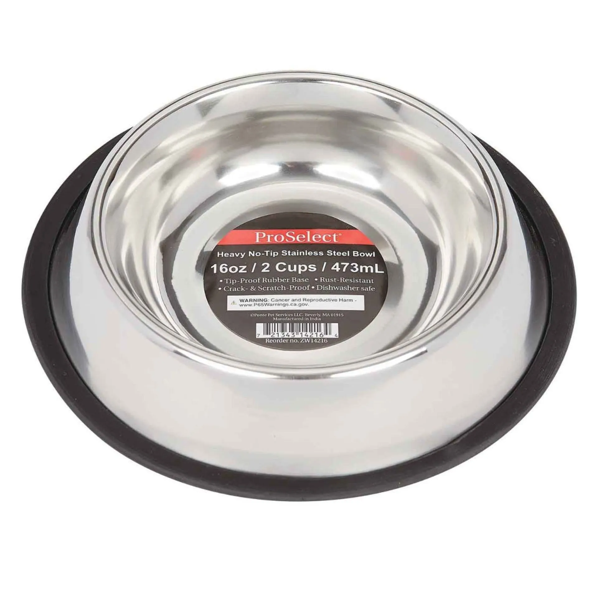 ProSelect X-Super Heavy Duty No-Tip Mirror Bowls