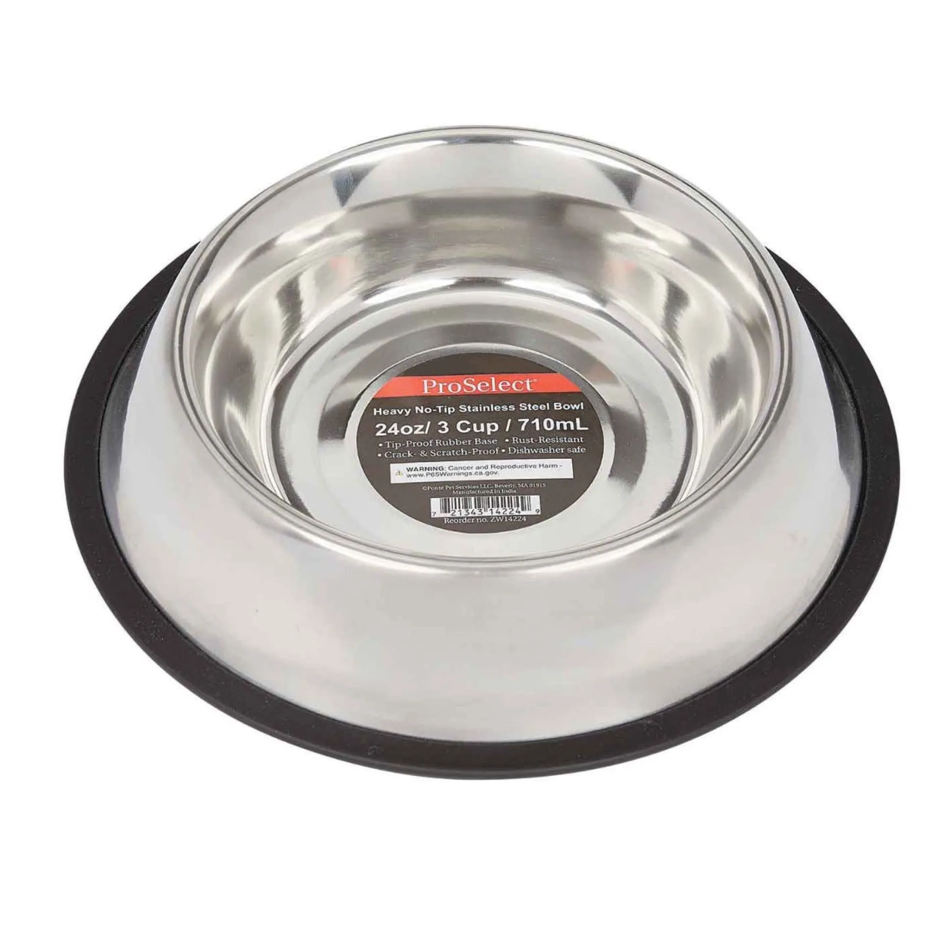 ProSelect X-Super Heavy Duty No-Tip Mirror Bowls