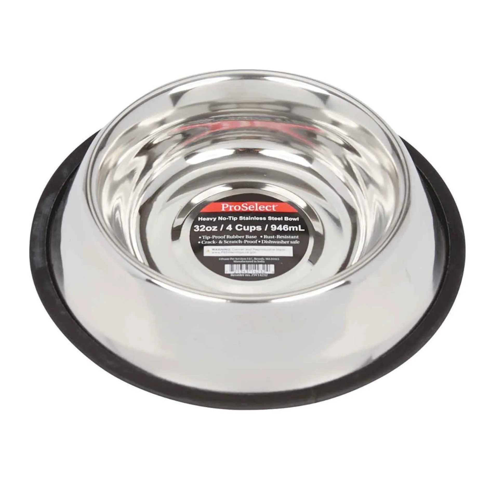 ProSelect X-Super Heavy Duty No-Tip Mirror Bowls